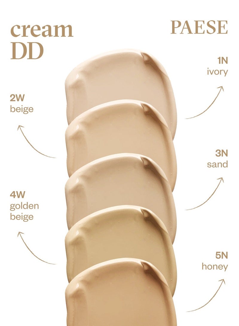 Paese DD Cream SPF 30 Antioxidant & Anti-Pollution, Daily Defense Tinted Face Cream, SPF30 UV Protection, 4W Golden Beige, 30 ml - Image 2
